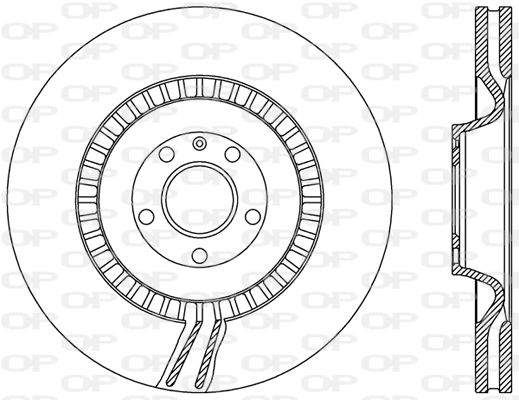 OPEN PARTS Jarrulevy BDR2475.20